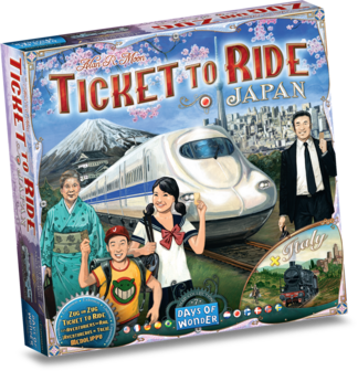 Ticket to Ride - Japan/Itali&euml;