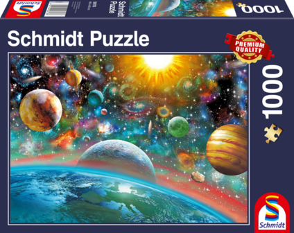 Schmidt Puzzel Outer Space