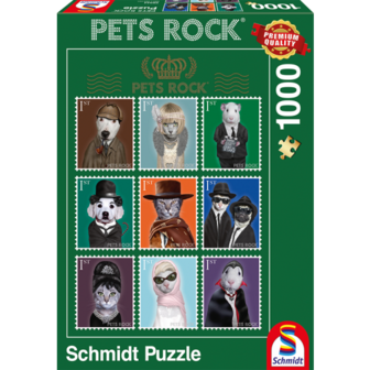 Schmidt Puzzel Pets Rock - Cinema