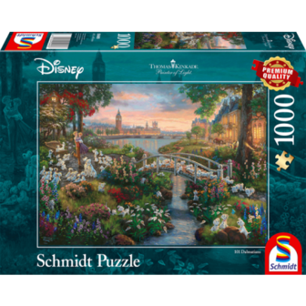 Schmidt Puzzel Disney 101 Dalmati&euml;rs