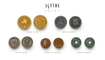 Scythe Metal Coins