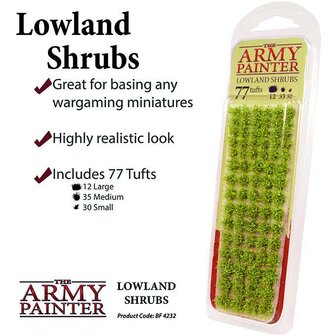 The Army Paiter Lowland Shrubs