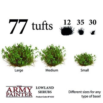 The Army Paiter Lowland Shrubs