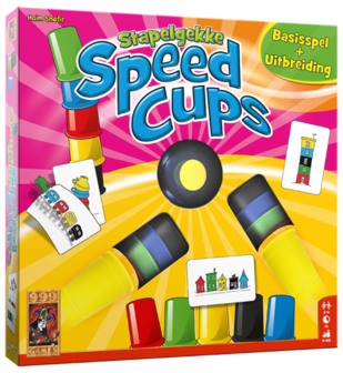 Stapelgekke Speed Cups 6 spelers - Actiespel 999-Games