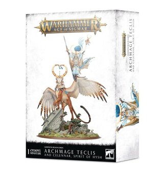 Warhammer Age of Sigmar Archmage Teclis and Celennar ,Spirit of Hysh