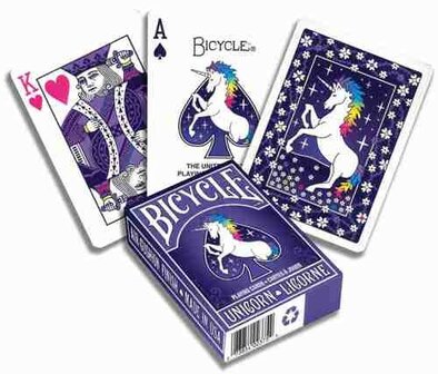 Pokerkaarten Unicorn Deck Bicycle