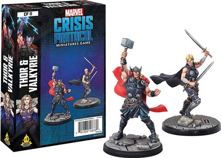 Marvel CP Thor and Valkyrie Character