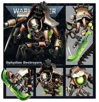 Warhammer 40,000 Necrons Ophydian Destroyers