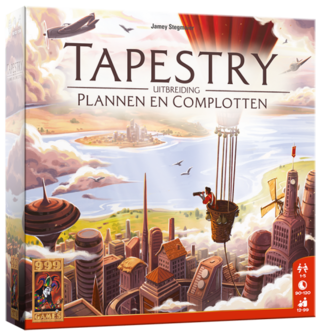 Tapestry Uitbreiding: Plannen en Complotten 999-Games