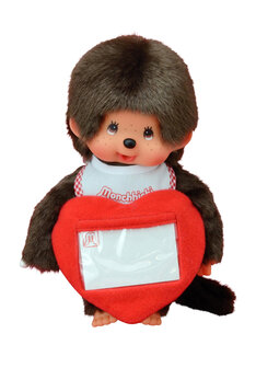 Monchhichi Jongen met Liefdeshart