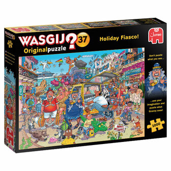 Wasgij Original 37 puzzel  - Vakantiefiasco