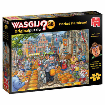 Wasgij Original 38 Puzzel - Kaasalarm