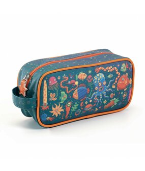 Djeco Pencil Case - Funny fishes