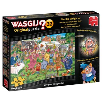 Wasgij Original 32 Puzzel -  Mag het een onsje meer zijn?