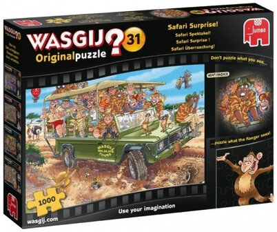 Wasgij Original 31 Puzzel - Safari