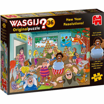 Wasgij Original 36 Puzzel - Goede Voornemens