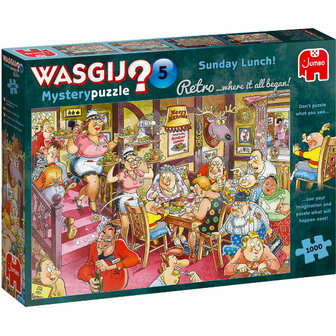 Wasgij Mystery 5 Puzzel Retro