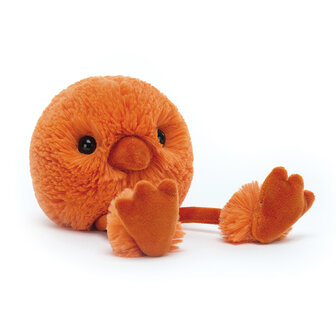 Jellycat Zingy Chick Orange