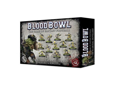 Warhammer Bood Bowl Goblin Team: Scarcrag Snivellers