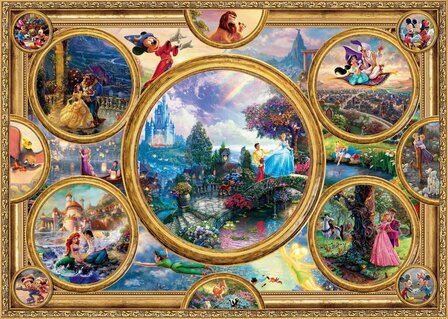 Schmidt Puzzel Disney Dreams Collection, 2000 stukjes