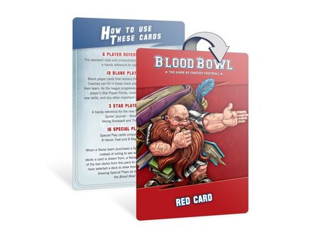 Warhammer Blood Bowl Norse Team Card Pack