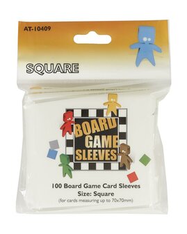 SLEEVES Board Game - Square (69x69mm) 