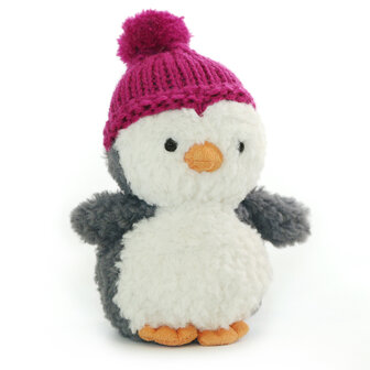 Jellycat Wee Winter Fuchsia Penguin