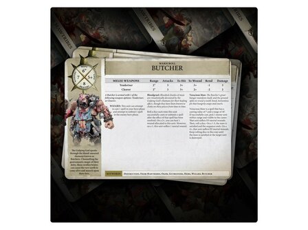 Warhammer Age of Sigmar Warscroll Cards: Ogor Mawtribes