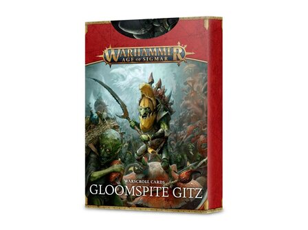 Warhammer Age of Sigmar Warscroll Cards: Gloomspite Gitz