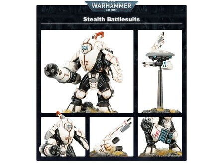 Warhammer 40,000 Tau Empire XV25 Stealth Battlesuits