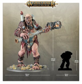 Warhammer Age of Sigmar Sons of Behemat KIng Brodd