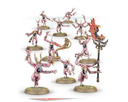 Warhammer Age of Sigmar Disciples of Tzeentch Pink Horrors 