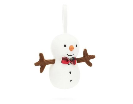 Jellycat Festive Folly Snowman 9 cm