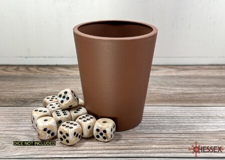 CHX 89009 Flexible Dice Cup Brown