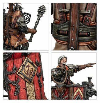 Warhammer Age of Sigmar Cities of Sigmar: Fusil-Major on Ogor Warhulk