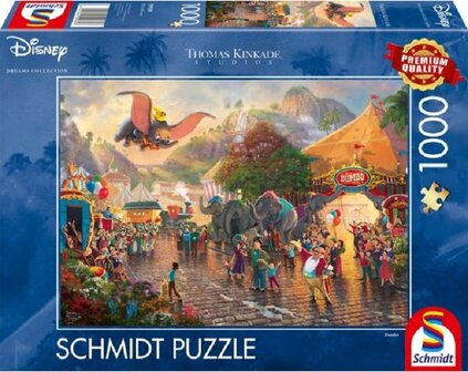 Schmidt Puzzel Disney Dombo 1000 stukjes