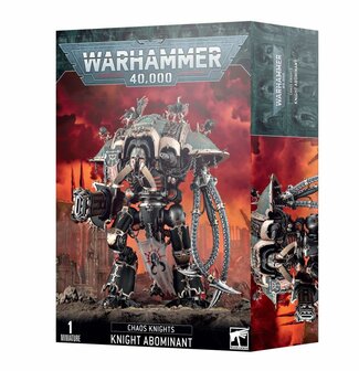 Warhammer 40,000 Chaos Knights Knight Abominant