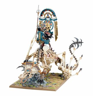 Warhammer The Old World Tomb Kings of Khemri Tomb KIng On Necrolith Bone Dragon