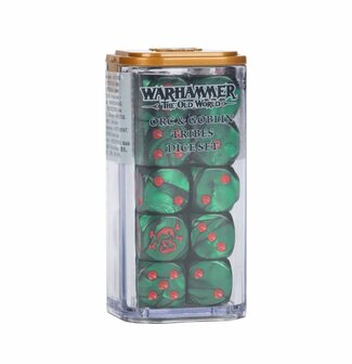 Warhammer The Old World  Orc &amp; Goblin Tribes Dice Set