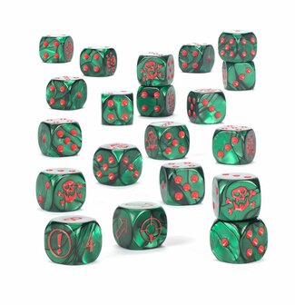 Warhammer The Old World  Orc &amp; Goblin Tribes Dice Set