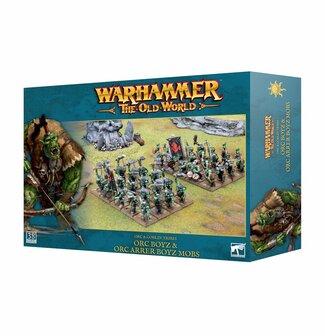 Warhammer The Old World Orc &amp; Goblin Tribes Orc Boyz &amp; Orc Arrer Boyz Mobs