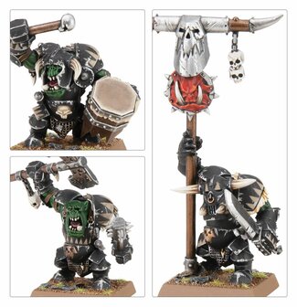 Warhammer The Old World Orc &amp; Goblin Tribes Black Orc Mob