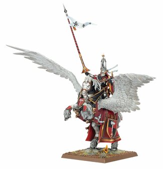 Warhammer The Old World Kingdom of Bretonnia Lord on Royal Pegasus