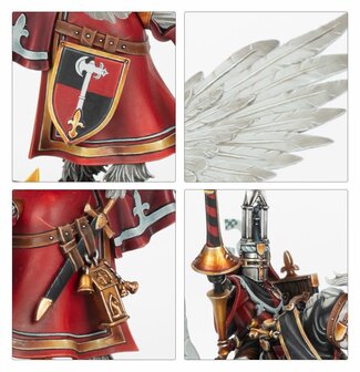 Warhammer The Old World Kingdom of Bretonnia Lord on Royal Pegasus