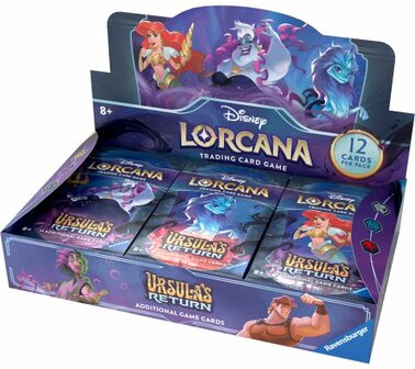 Disney Lorcana TCG Set 4 - Ursula&#039;s Return Boosterbox