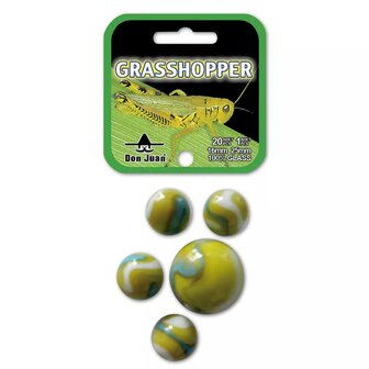 20+1 Grasshopper knikkers