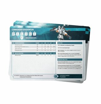 Warhammer 40,000 Datasheet Cards T&#039;Au Empire