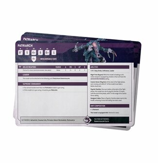 Warhammer 40,000 Datasheet Cards Genestealer Cults