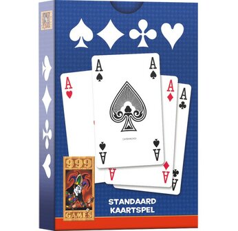 Standaard Kaartspel Blauw - Kaartspel 999 Games