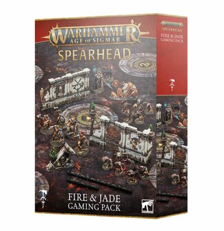 Warhammer Age of Sigmar Sprearhead &ndash; Fire &amp; Jade Gaming Pack